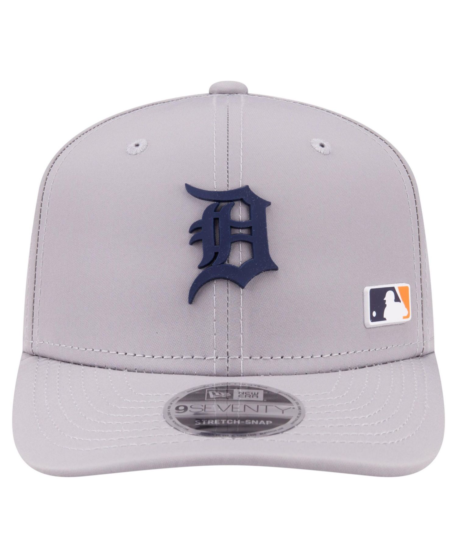Men's Gray Detroit Tigers Laser Perforated 9SEVENTY Adjustable Hat