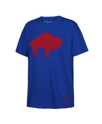 Big Boys and Girls Royal Buffalo Bills Retro Logo T-Shirt