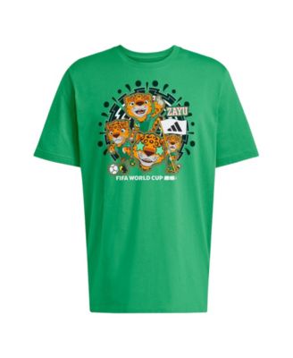 Men's Green Canada FIFA World Cup 2026 Host Country Mascot T-Shirt