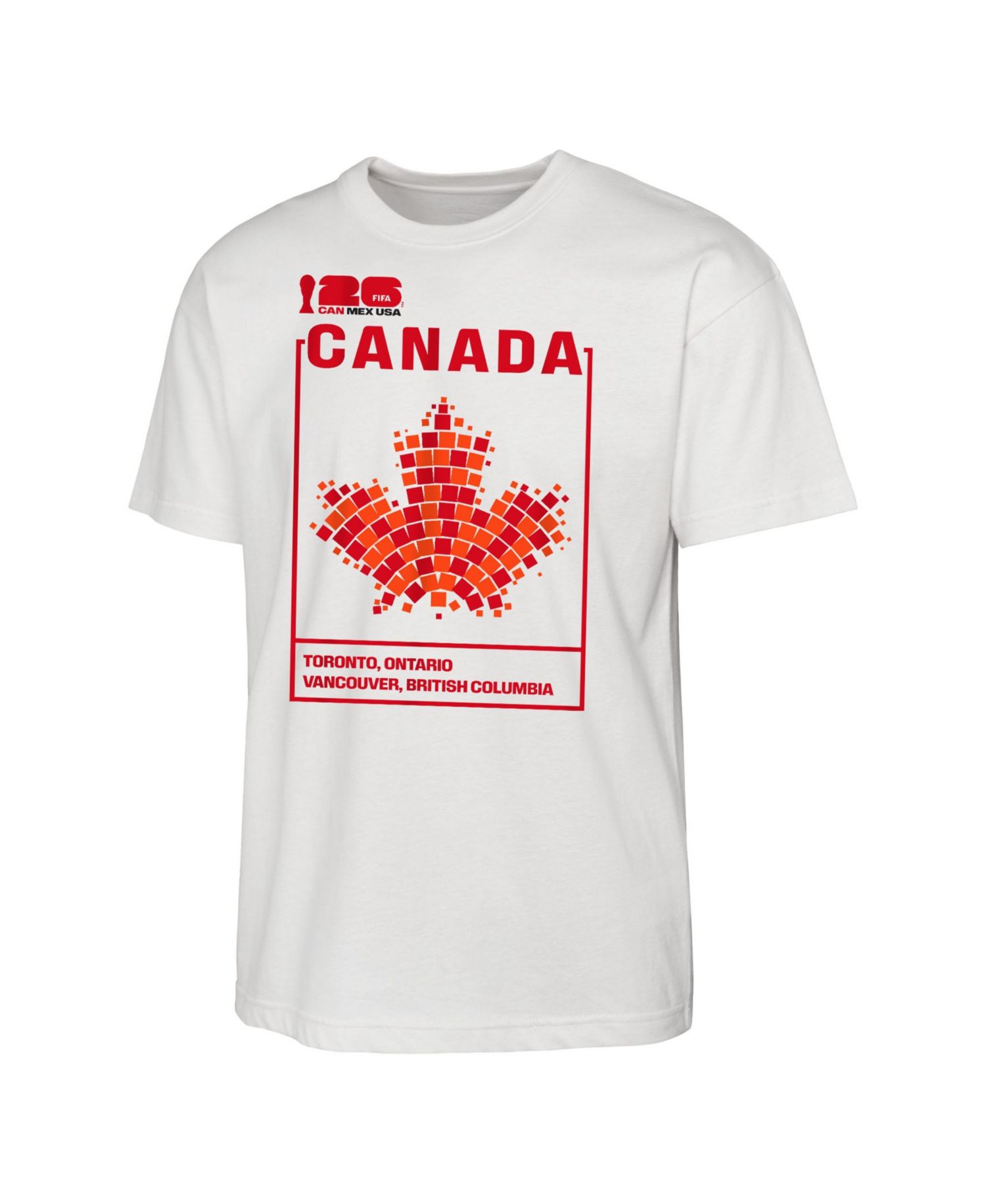 Men's White FIFA World Cup 2026 Host Graphic T-Shirt