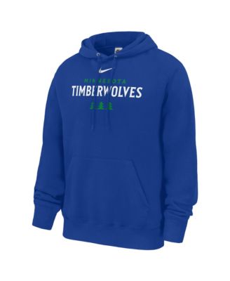 Men's Blue Minnesota Timberwolves Club Fleece Hoodie