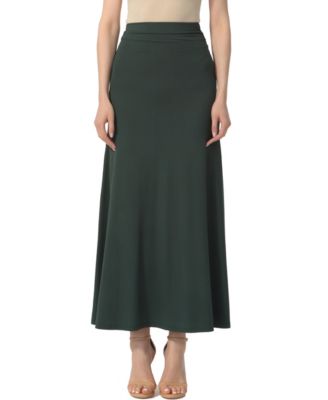 Women's kimi + kai Waist Ruched Maxi Skirt