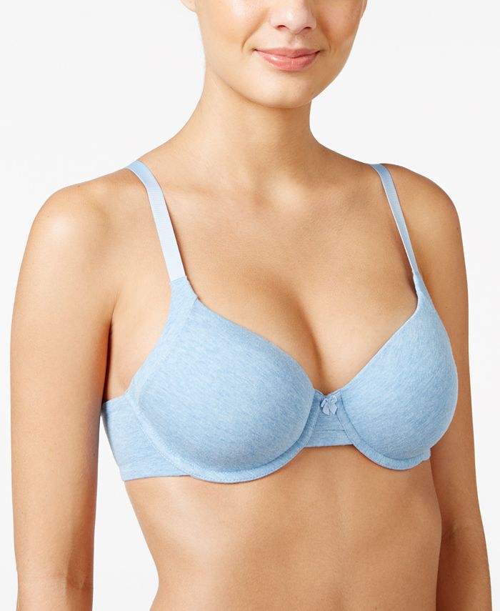 Warner's Invisible Bliss Cotton Underwire Bra RB9141A - Macy's