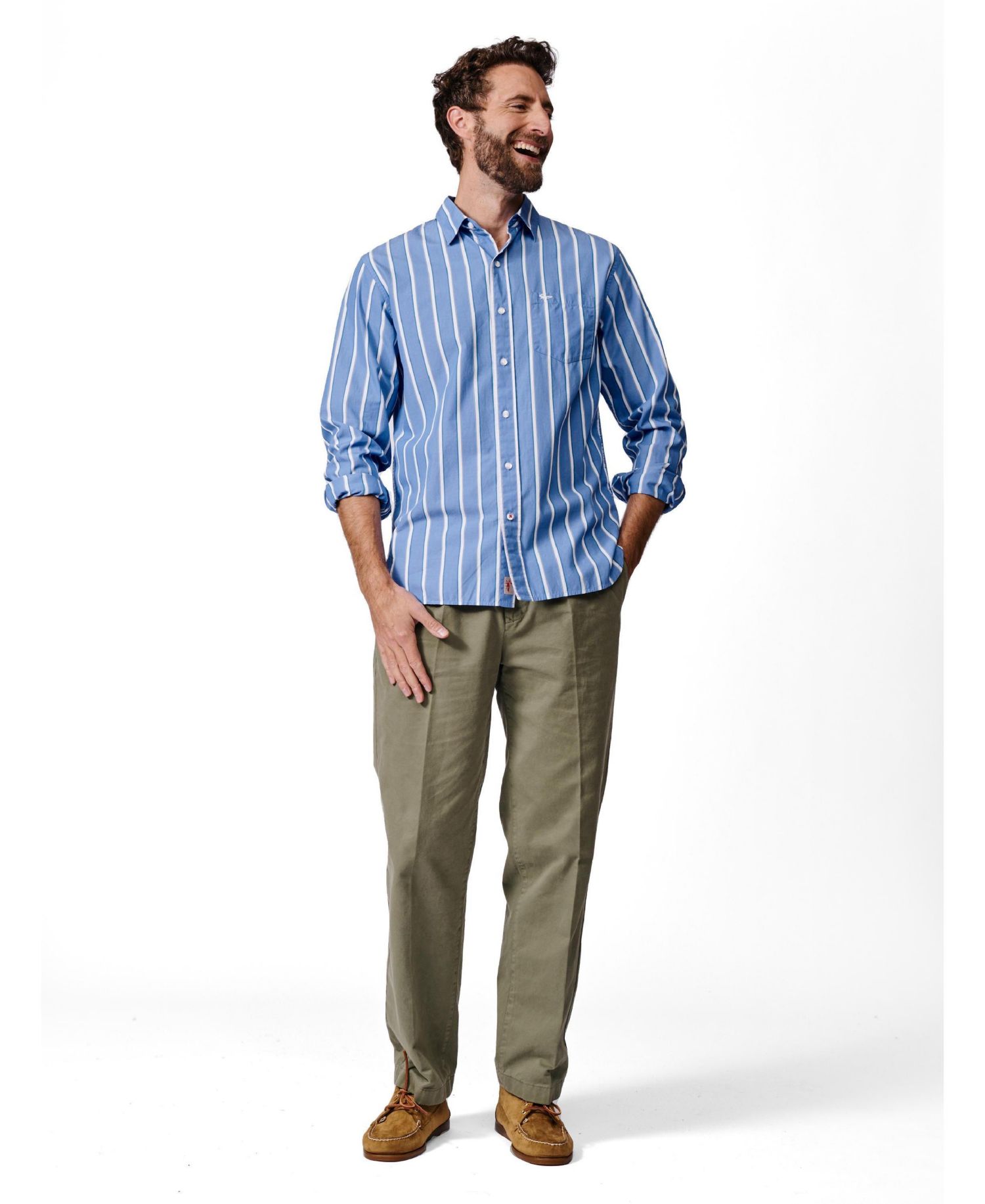 Men's Gladstone Poplin Button-Down Shirt