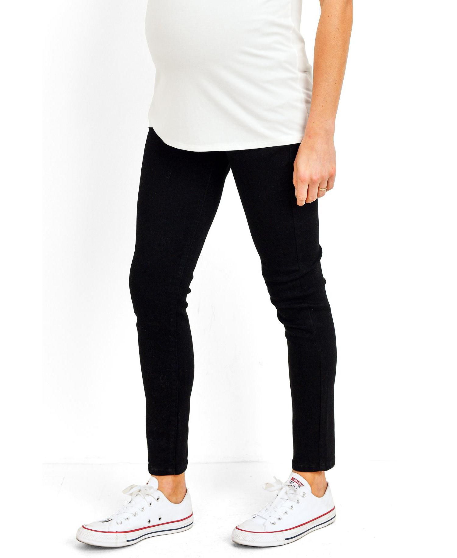 Over the Belly Maternity Skinny Jeans with Pockets