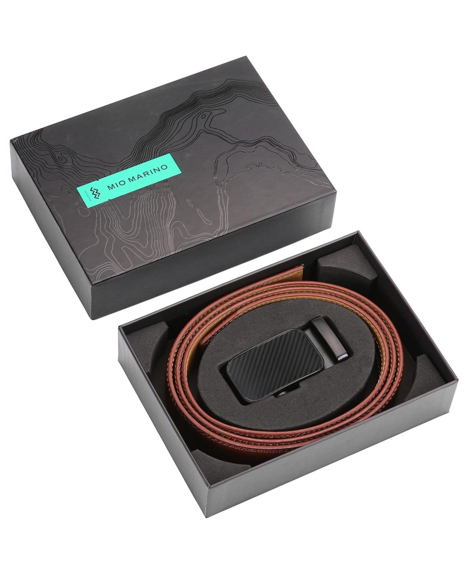 Men's Diagonal Weave Ratchet Belt