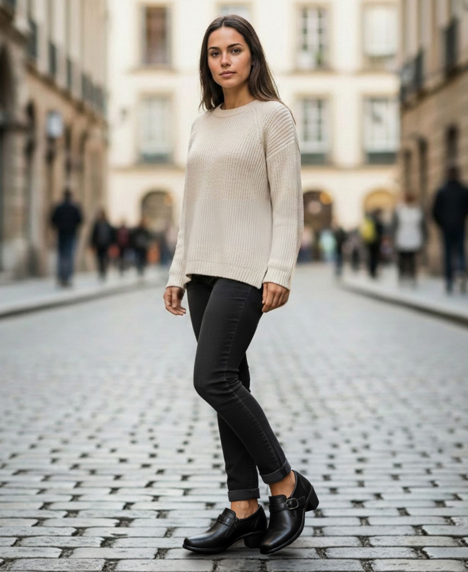 Women's Pixel Round Toe Booties