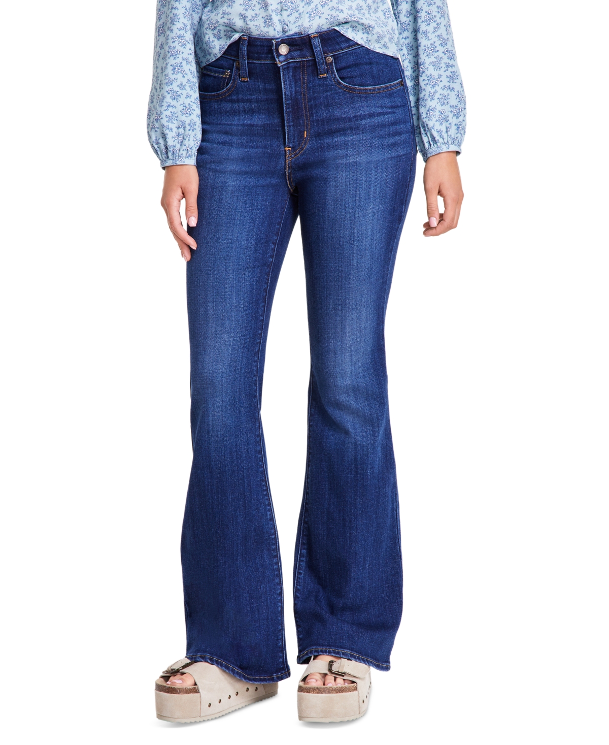 Levi's Women's 726 High-Rise Slim Fit Flare Jeans - Health Is Wealth