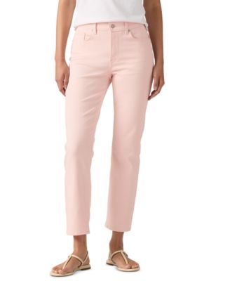 Women's Classic Mid-Rise Ankle Straight-Leg Jeans