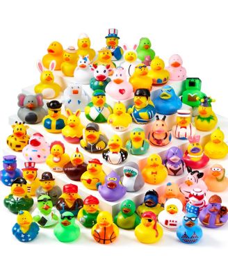 Rubber Ducks Mesh Bag Mini Bath Pool Party Favors