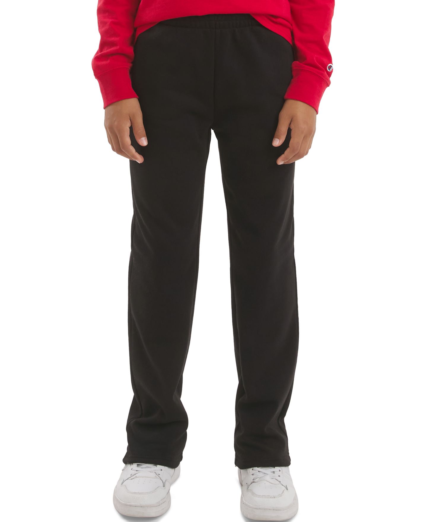 Брюки Champion Straight Leg Cargo Pants для мальчиков, цвет: Чёрный оникс — фото 1