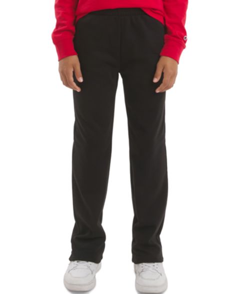 Брюки Champion Straight Leg Cargo Pants для мальчиков, цвет: Чёрный оникс