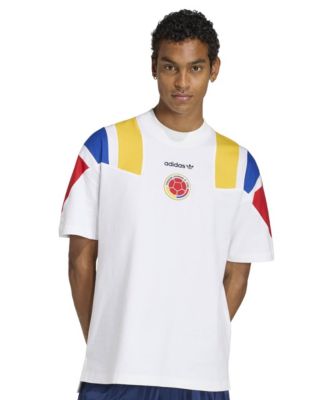Men's White Colombia National Team EQT T-Shirt