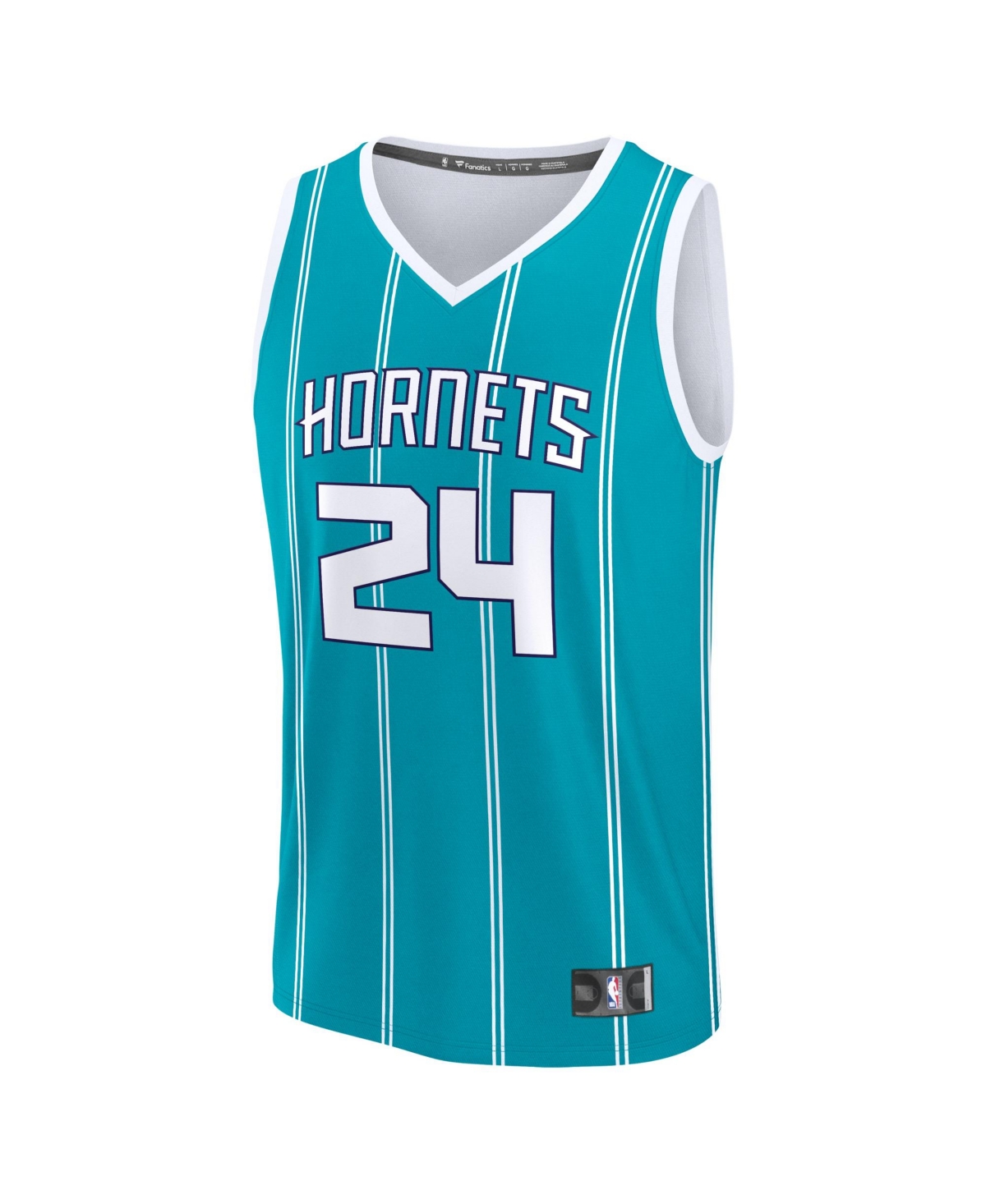 Fanatics Big Boys and Girls Brandon Miller Teal Charlotte Hornets Fast Break Replica Jersey