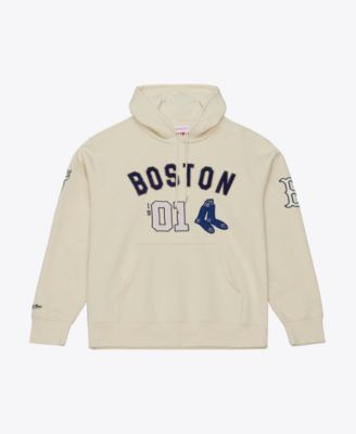 Men's Cream Boston Red Sox Yacht Rock Fleece Hoodie