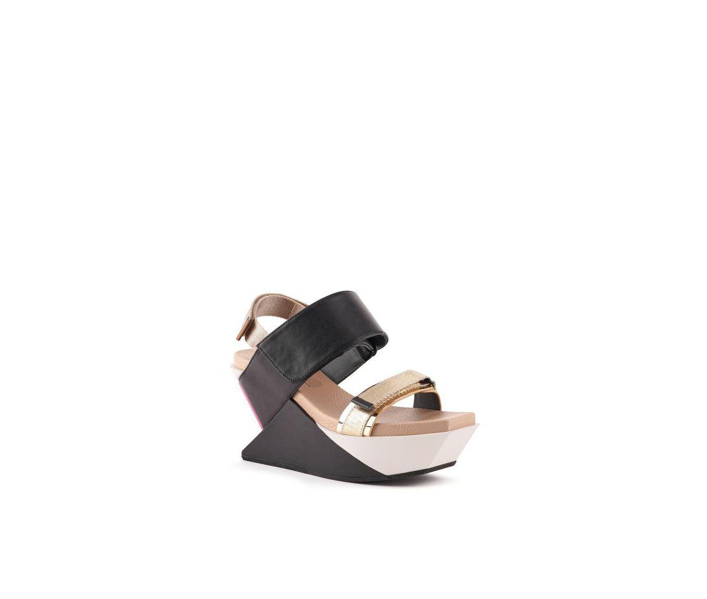 Женские сандалии United Nude Delta Run Wedge, цвет: Бежевый — фото 1