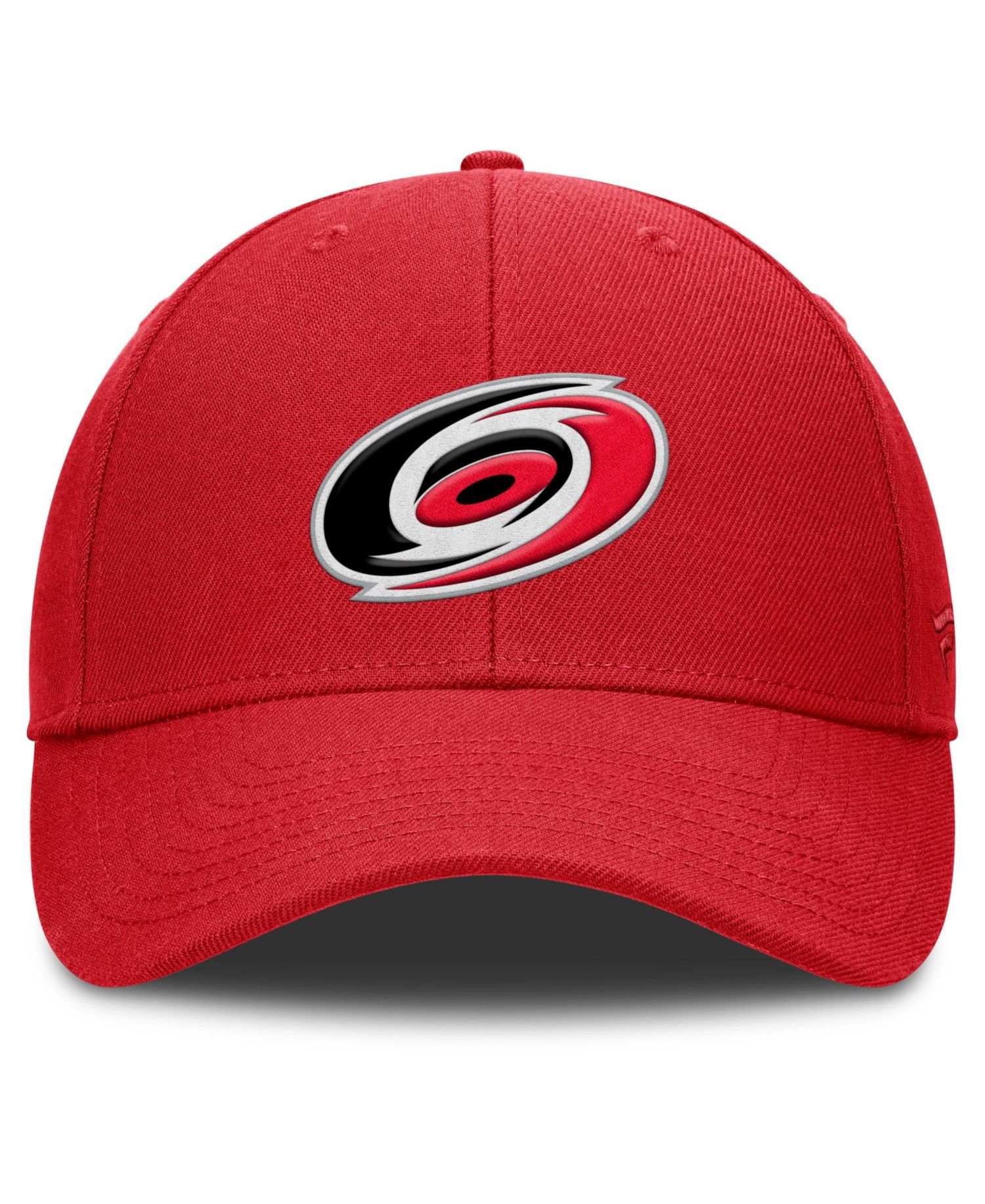 Men's Red Carolina Hurricanes Force Adjustable Hat