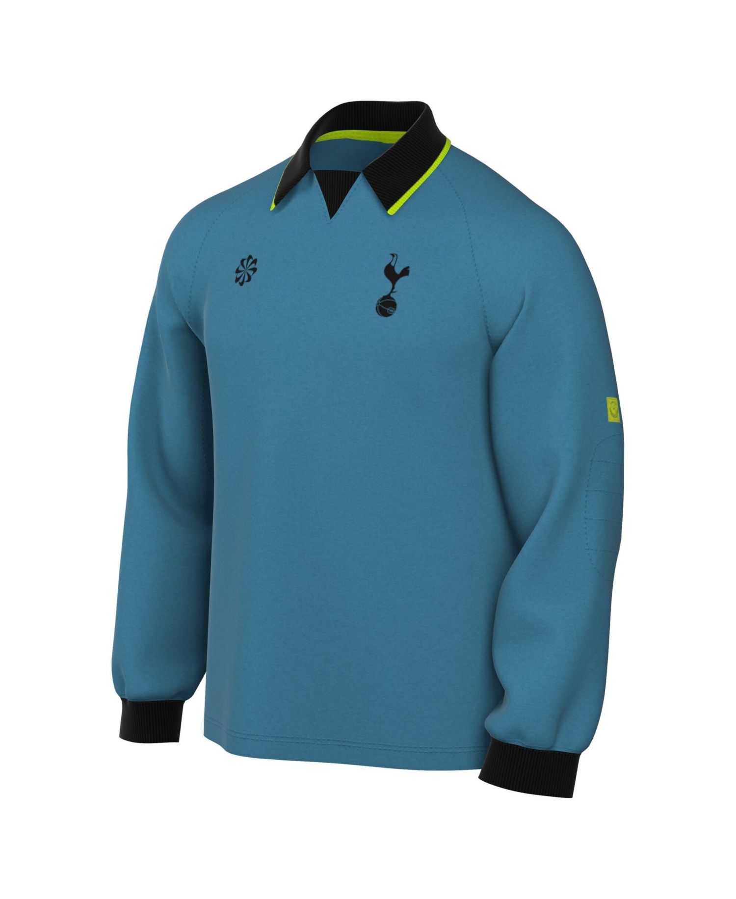 Men's Teal/Black Tottenham Hotspur Special Edition Long Sleeve Jersey