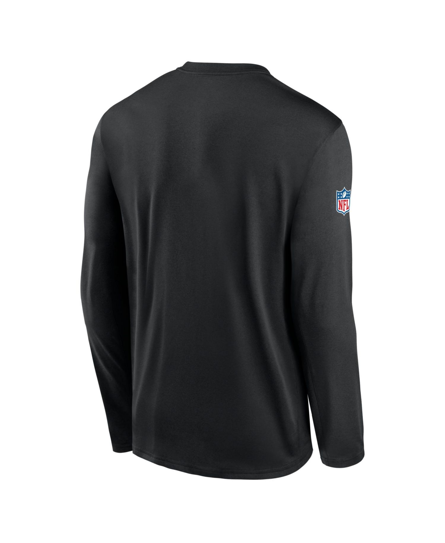 Men's Black Washington Commanders Sideline Small Logo Legend Dri-FIT Long Sleeve T-Shirt