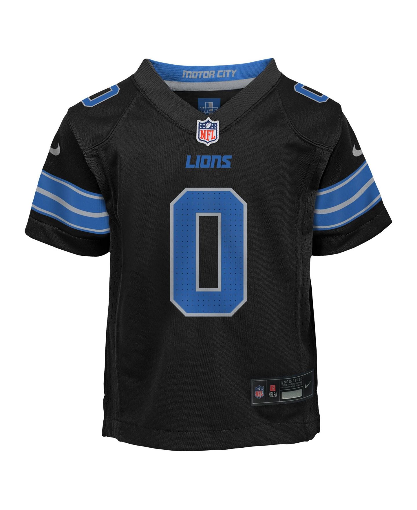Детское джерси Nike Jahmyr Gibbs Detroit Lions Alternate Game, Black — фото 2