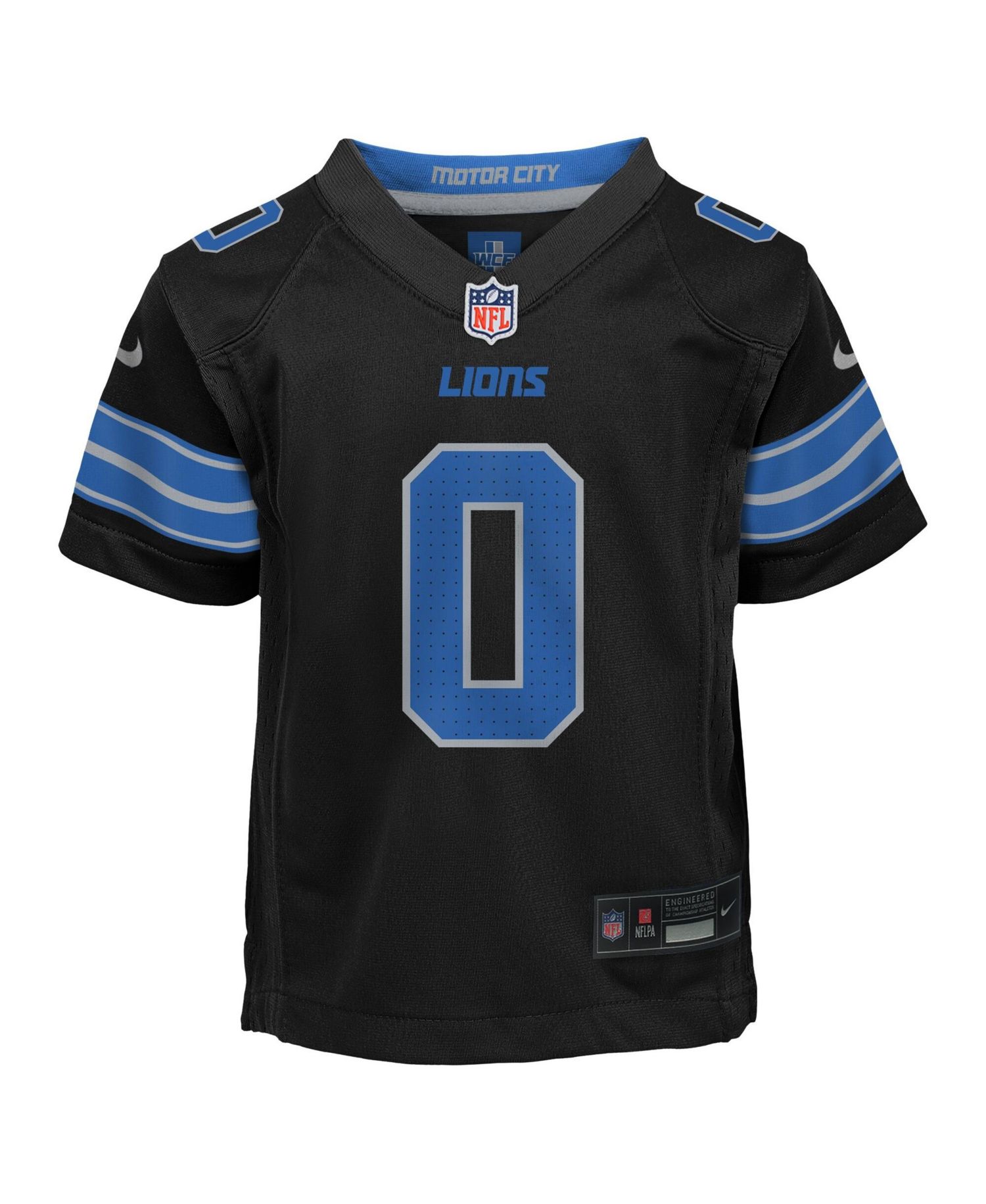 Preschool Jahmyr Gibbs Black Detroit Lions Alternate Game Jersey