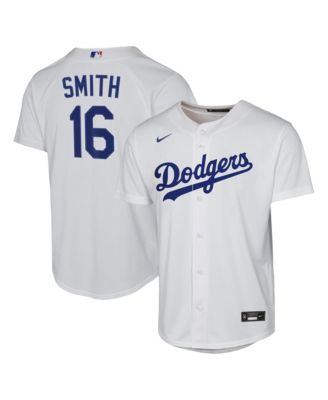 Men's Will Smith White Los Angeles Dodgers Home Replica Jersey