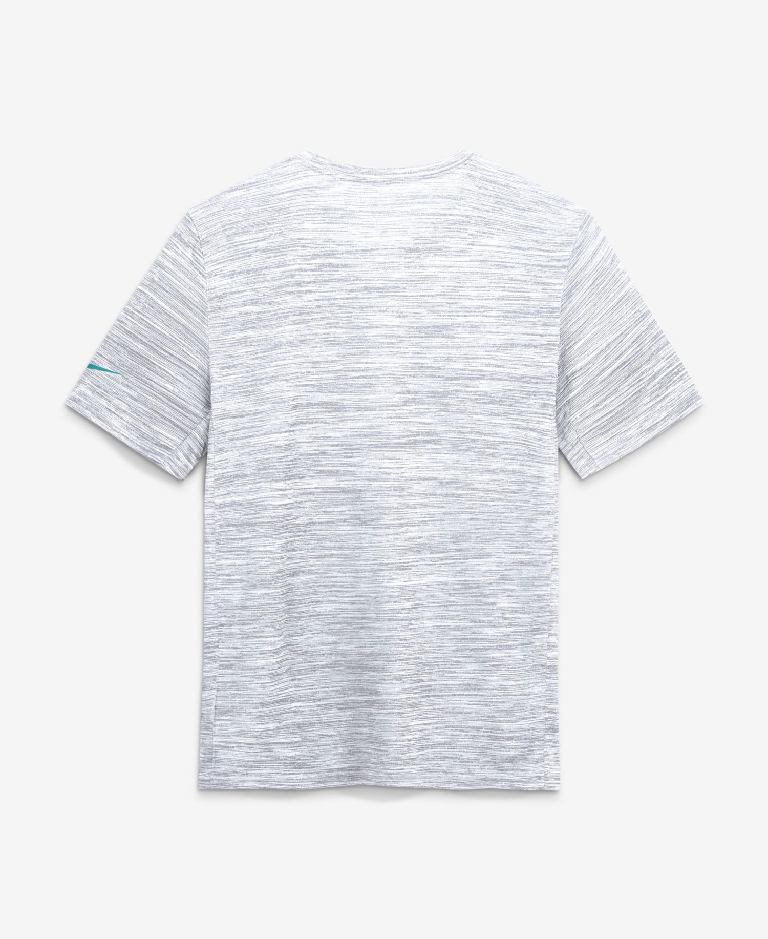 Men's Ash Miami Dolphins Velocity Endurance Run Dri-FIT T-Shirt
