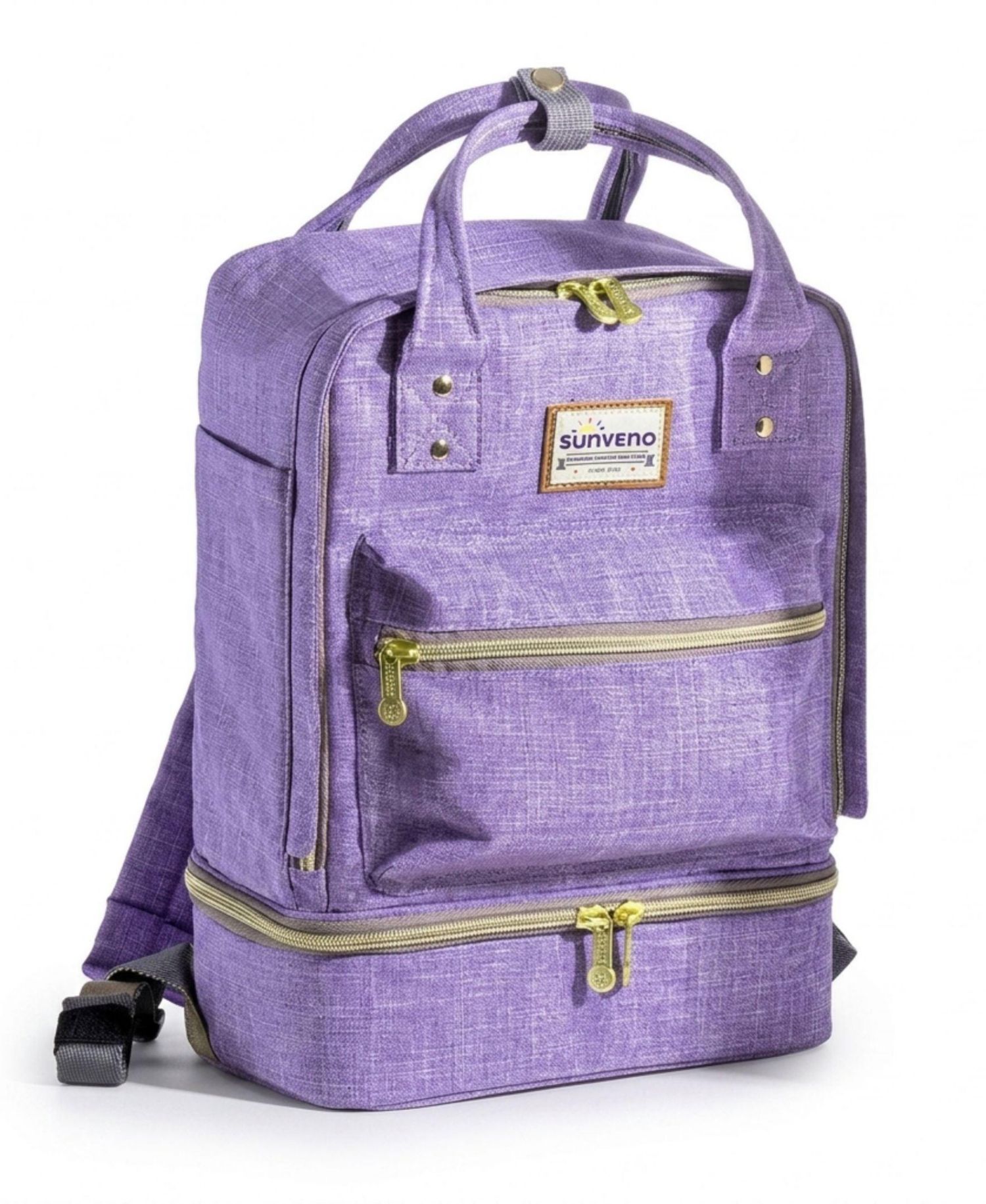 Baby Double Layer Breastmilk Cooler Backpack, Leak-Resistant Nursing Bag