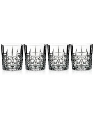 Marquis by Waterford - Brady 4-Pc. Double Old Fashioned Glass Set