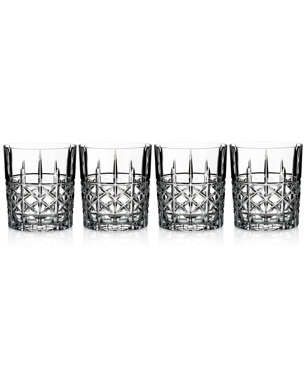 Marquis By Waterford Brady 4-pc. Double Old Fashioned Glass Set In No Color