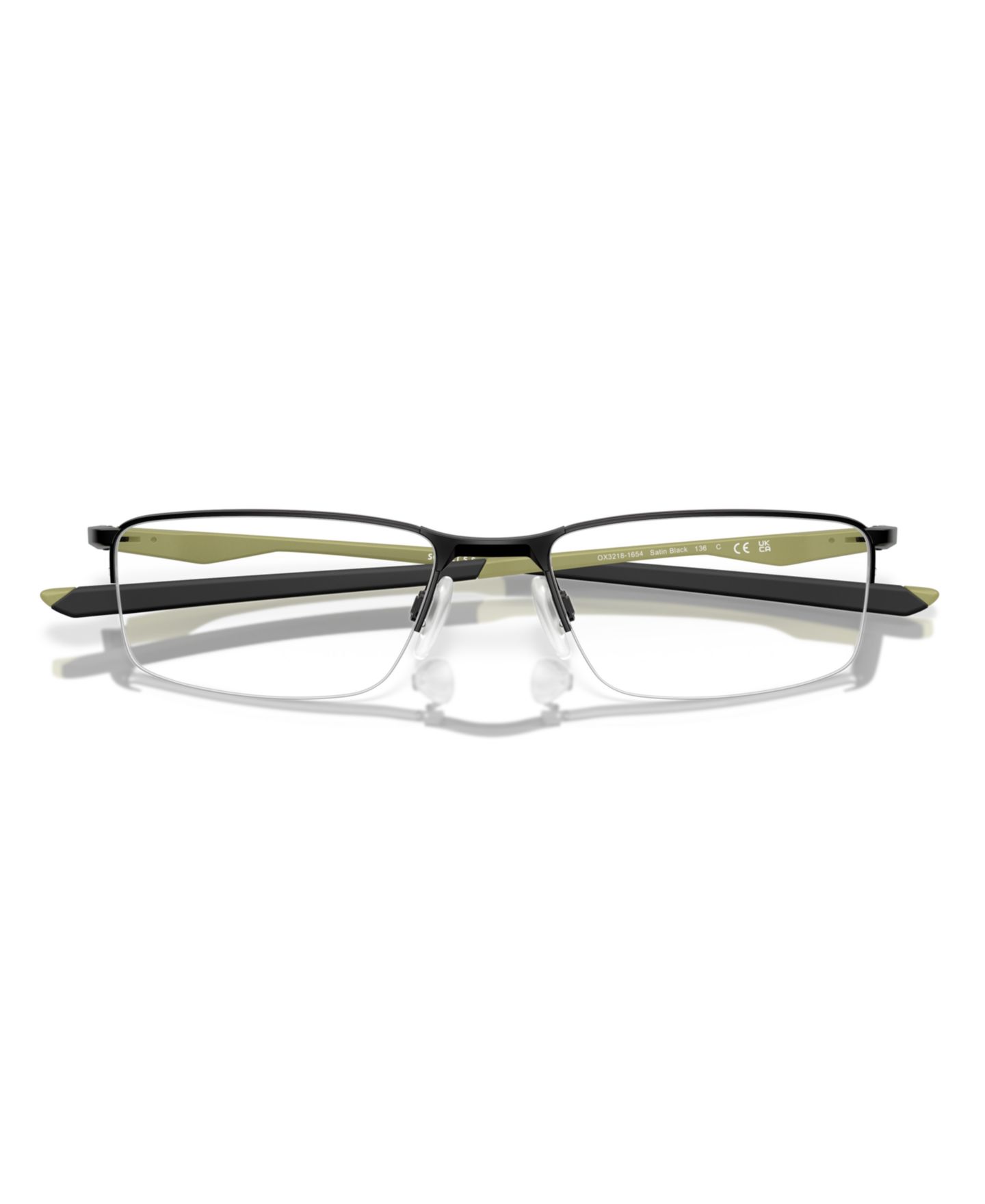 Мужские очки Oakley Socket 5.5 Eyeglasses, OX3218, цвет: Атласный чёрный — фото 5