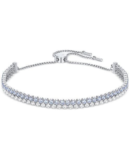 Swarovski Pavé Crystal Slider Bracelet - Fashion Jewelry - Jewelry ...