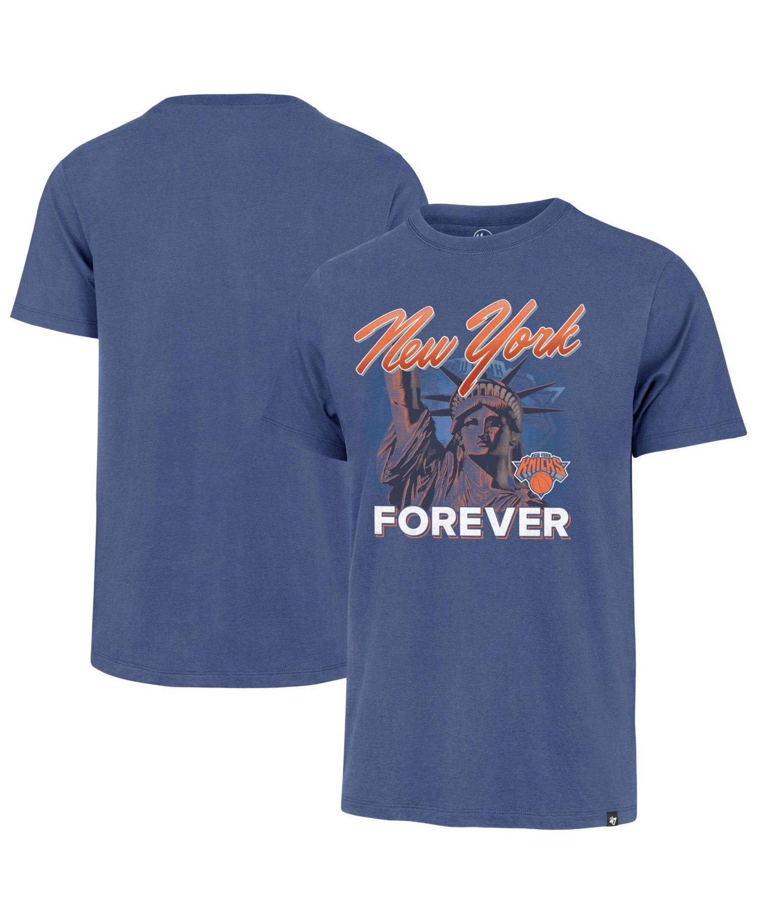 Men's Blue New York Knicks Forever Franklin T-Shirt