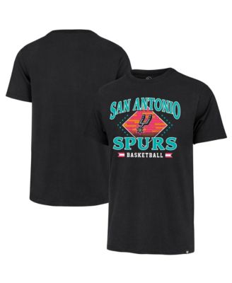 Men's Black San Antonio Spurs Big & Tall Courtside Franklin T-Shirt