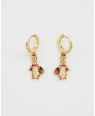 Peter Rabbit Cotton-tail Earrings