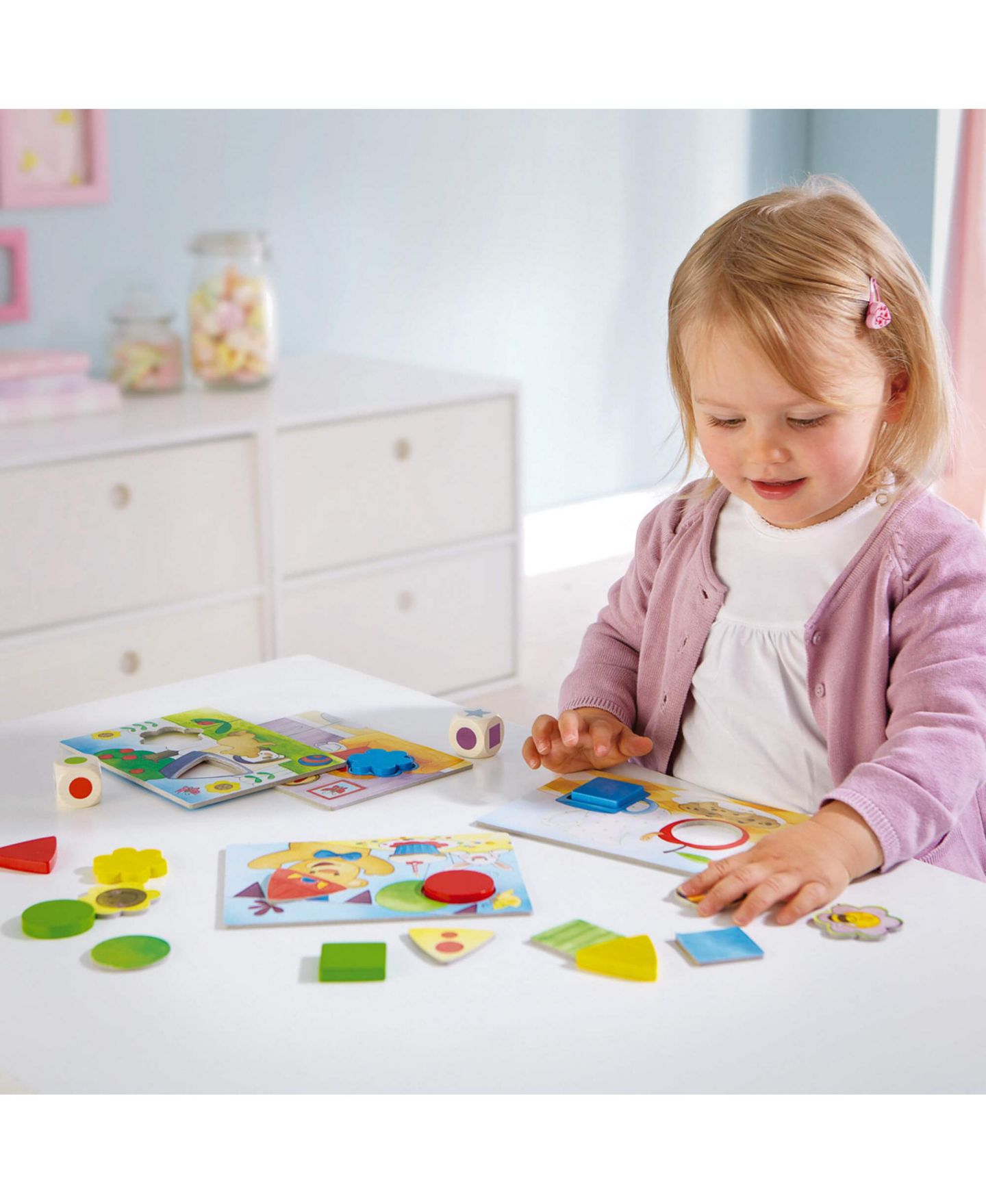 Детские игрушки Haba My Very First Games - Teddy's Colors and Shapes — фото 2