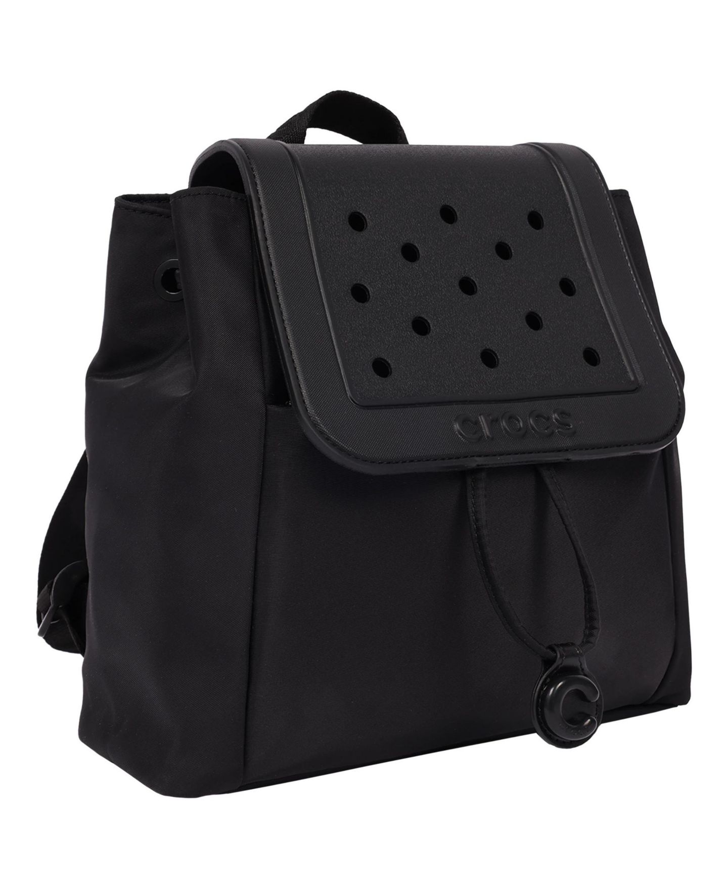 Рюкзак Crocs Mini Fashion with EVA Flap Jibbitz Compatible Small Purse, цвет: Чёрный — фото 2
