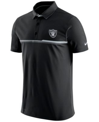 Nike Men's Oakland Raiders Elite Polo Shirt - Macy's