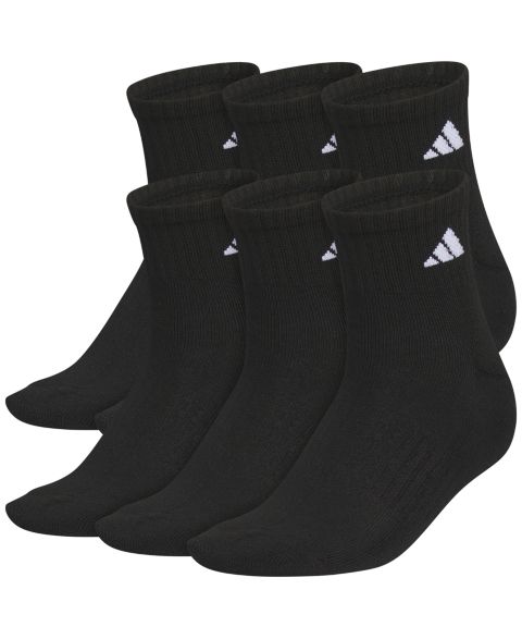 Носки Cushioned, 6 шт. — adidas, цвет: Чёрный