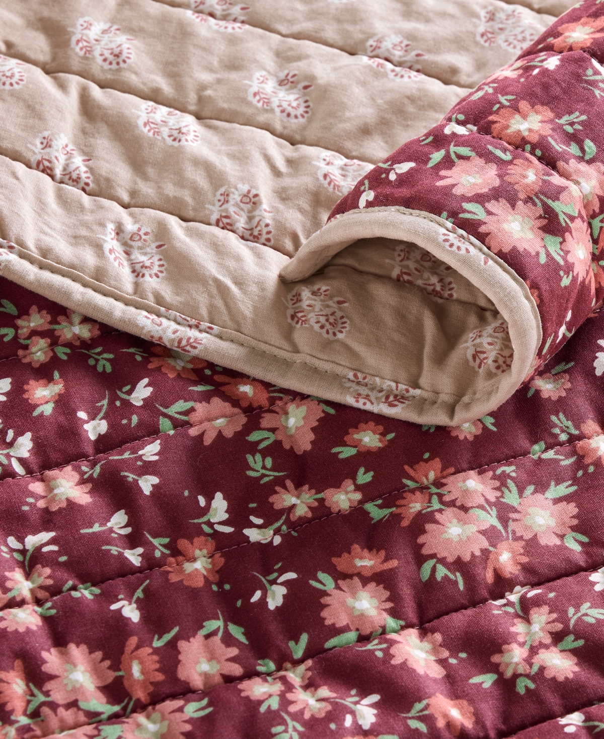 Charter Club Parker Reversible 3-Piece Quilt Set, King, Macy's Exclusive