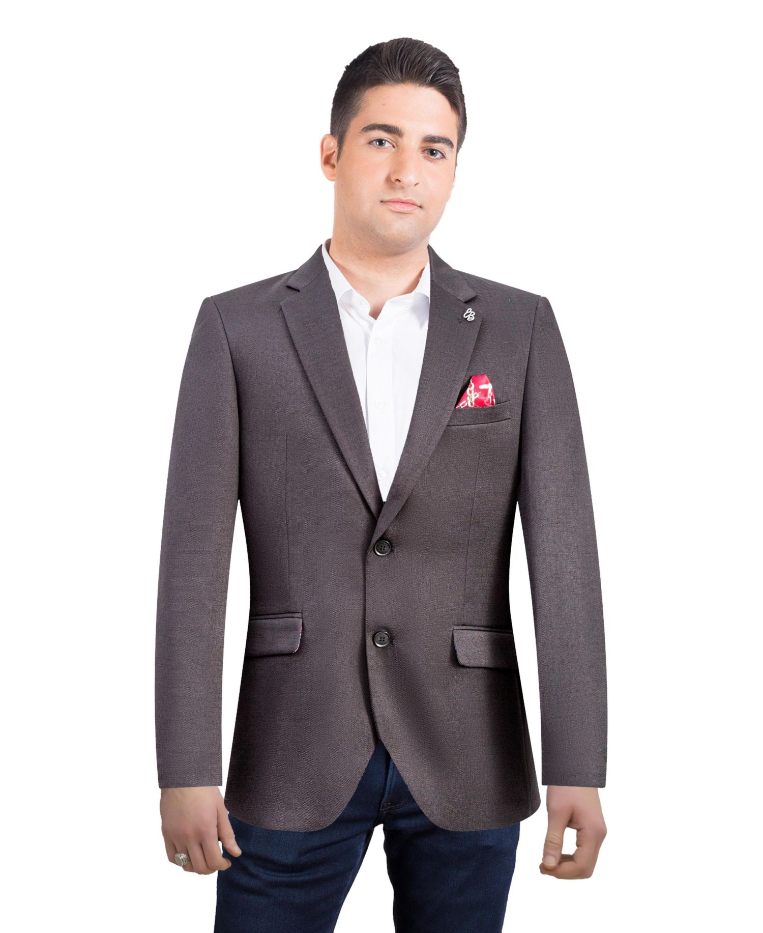 Men's Slim Fit Solid Blazer Sports Coat
