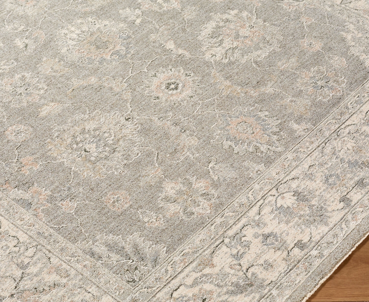 Livabliss Poetry 5'3" x 5'3" Round Area Rug