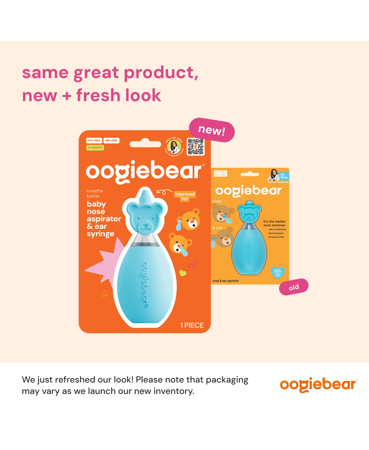 oogiebear Booger Picker + Nasal Aspirator Duo