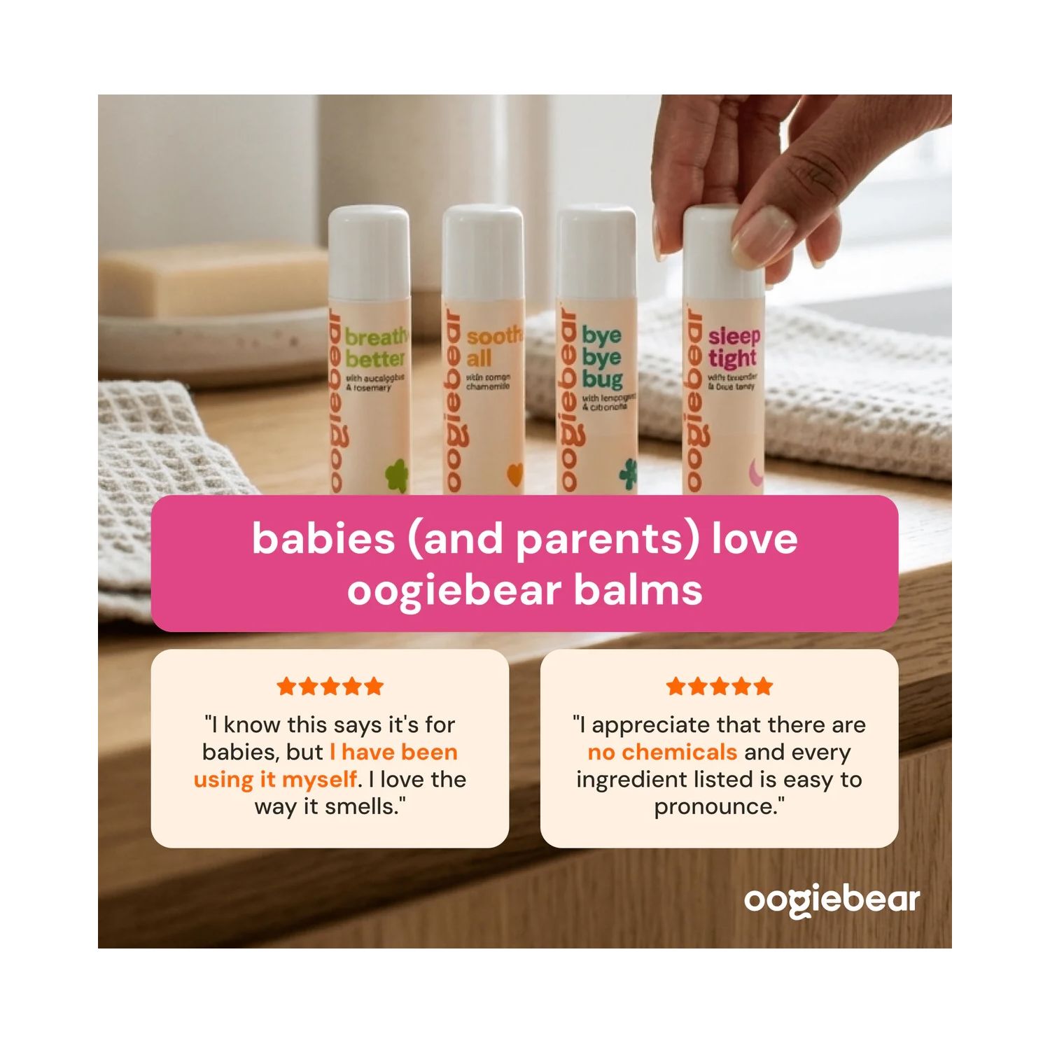 Baby 4-Pack Organic Balm Collection