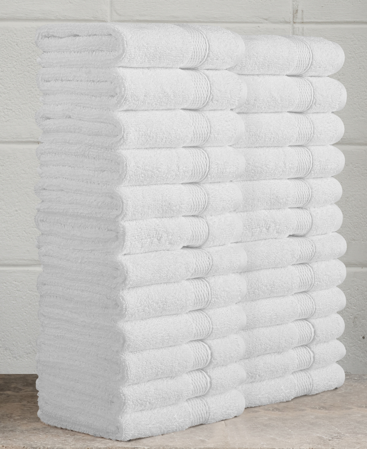 Linum Home Textiles Anovia Turkish Cotton -Piece Washcloth Set