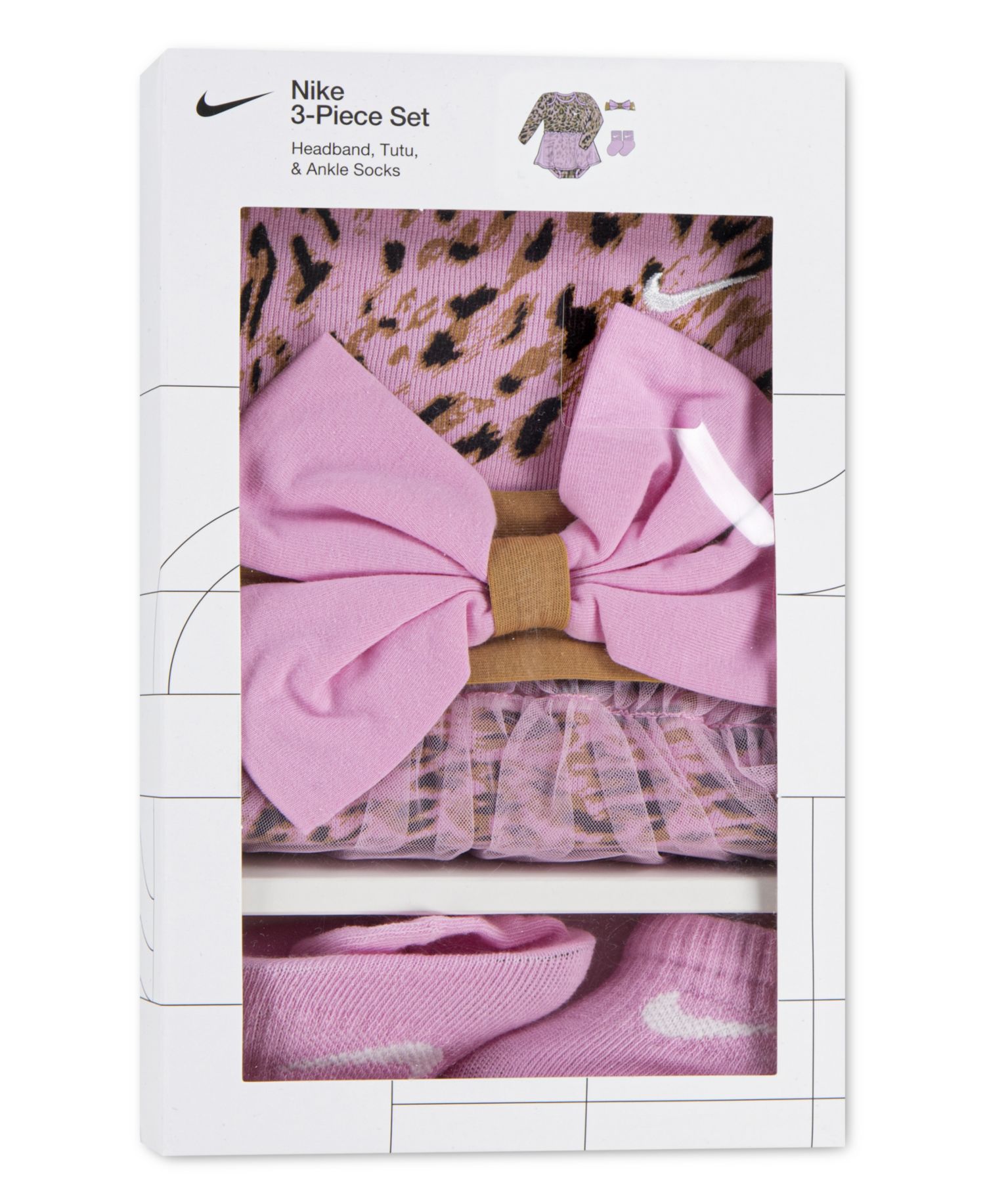 Baby Girls' Surranimal Bodysuit with Skirt, Headband and Socks, 3-Piece Set