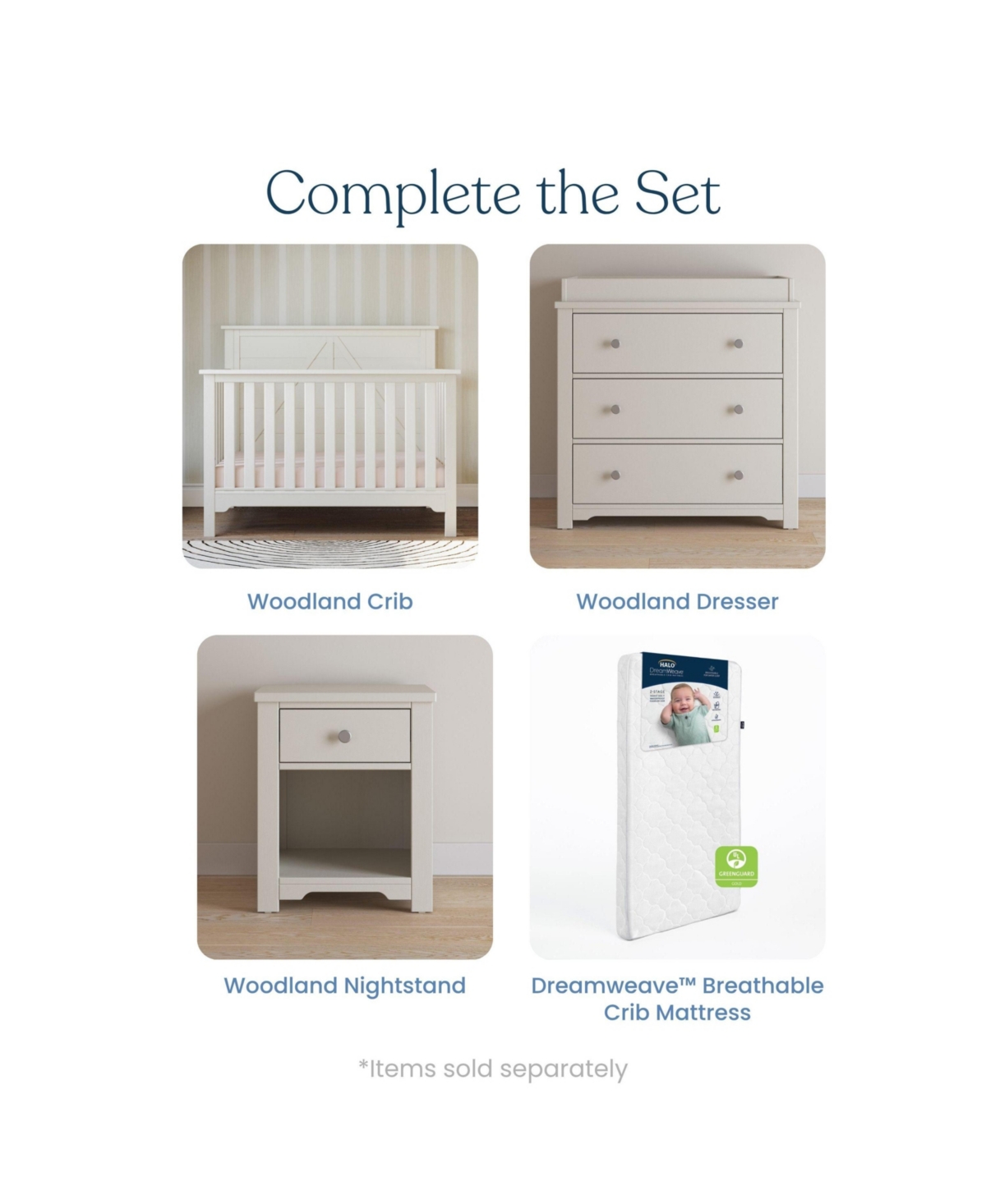 Child Craft Woodland 4-in-1 Convertible Crib