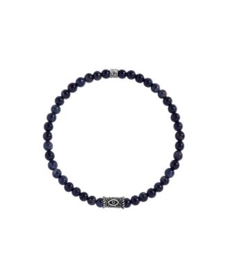 Black Onyx Evil Eye Charm Bracelet