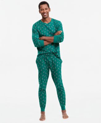 Men's Candy Cane Pajama Set