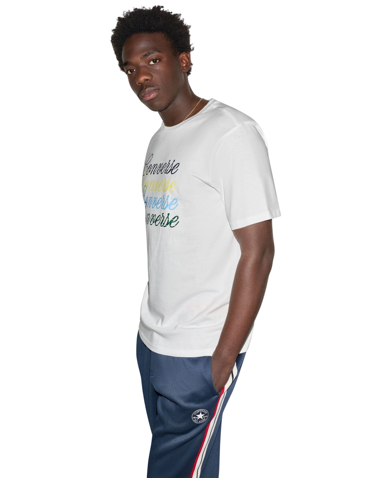 Men's Scripted Echo Regular-Fit T-Shirt